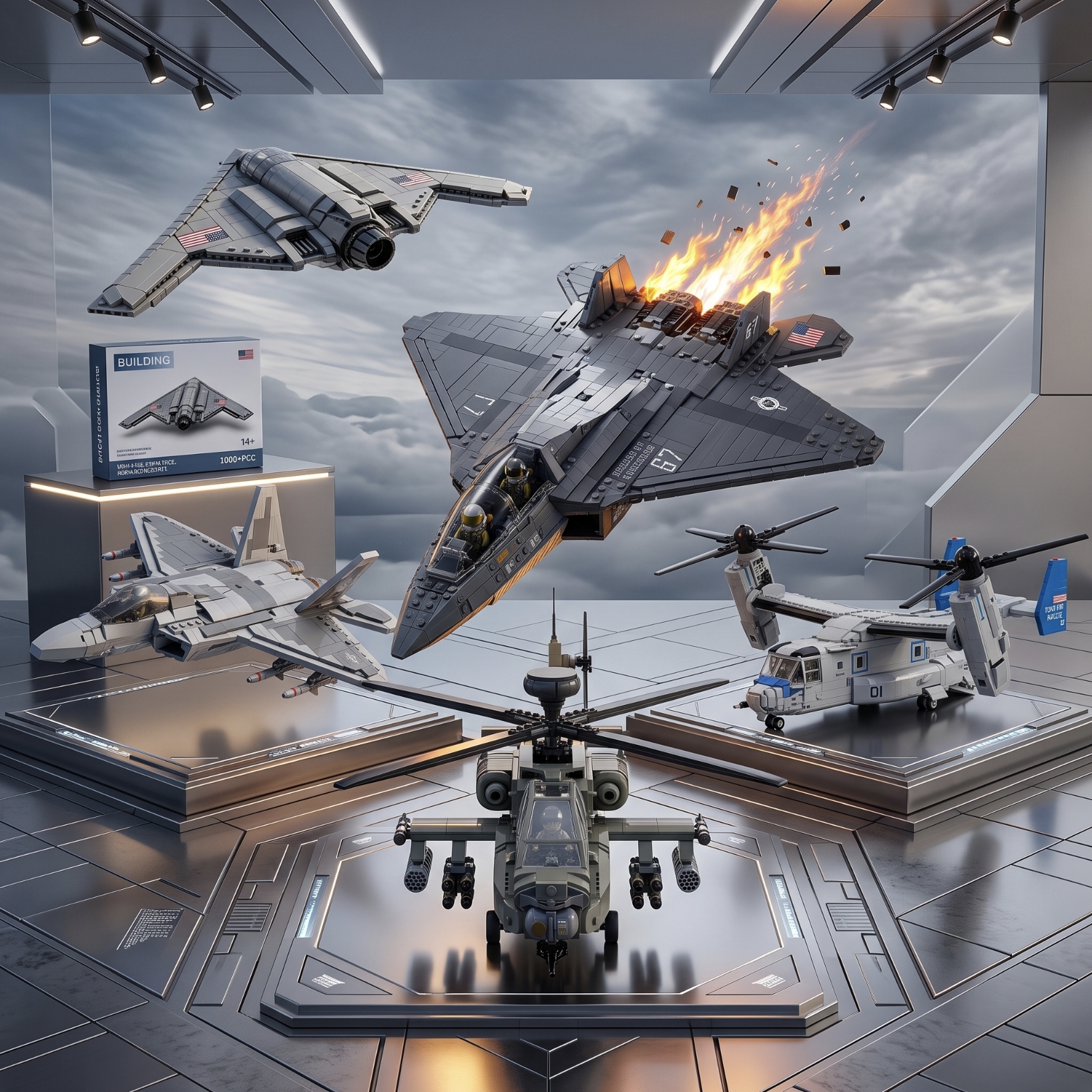 U.S. Air Power Building Sets