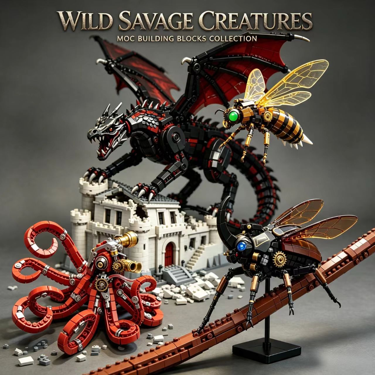 Wild Savage Creatures