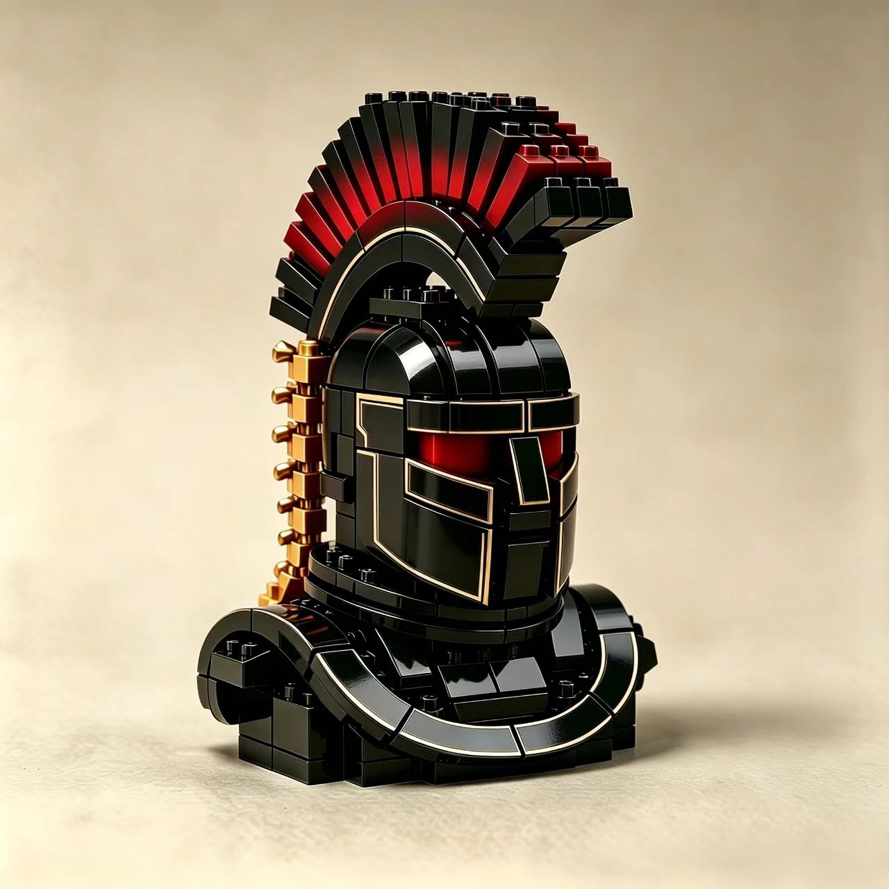 Odyssey Dark Hoplite Bust Building Set