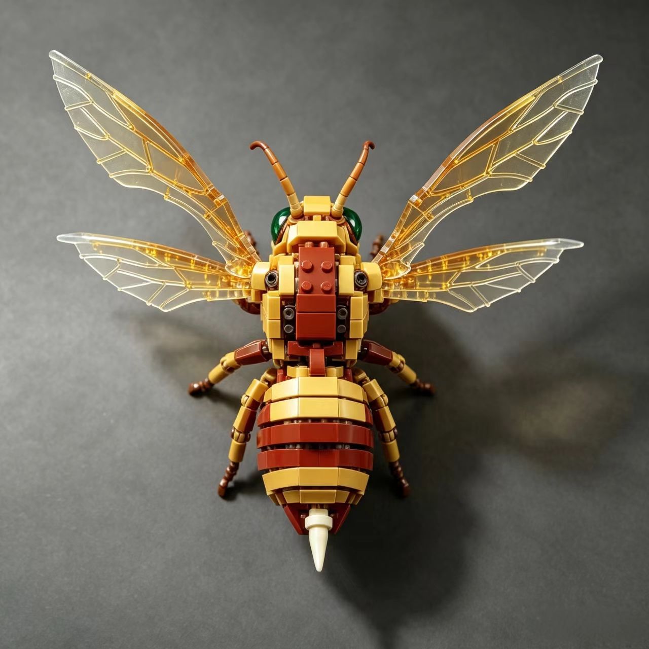 Fantasy Warrior Wasp Insect Building Blocks Set