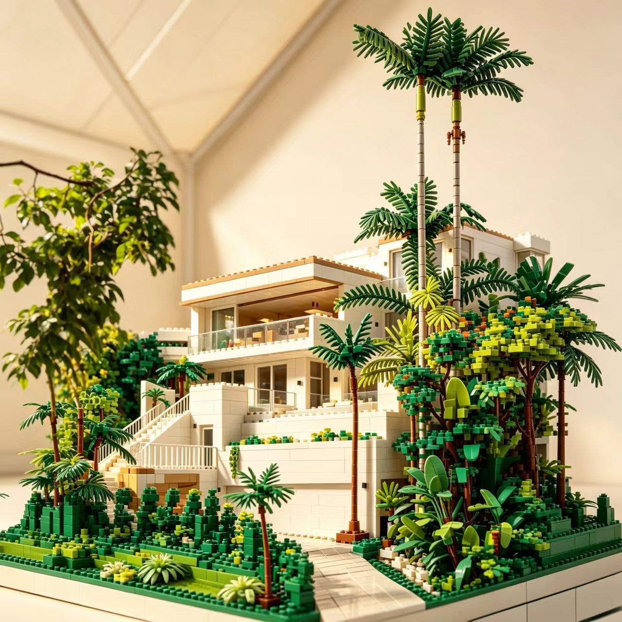 Palm Beach Villa Building Set