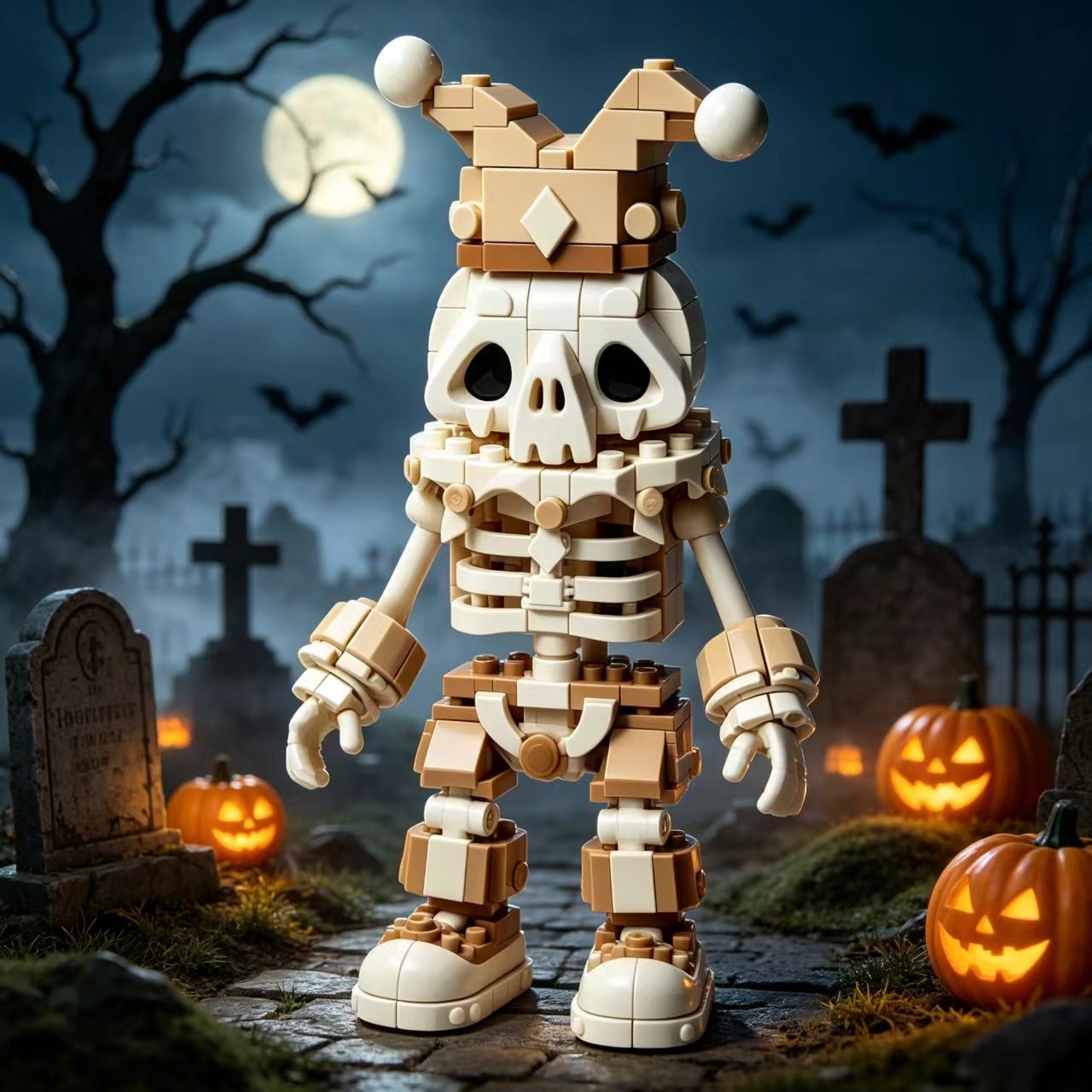 Foolish Court Jester Skeleton