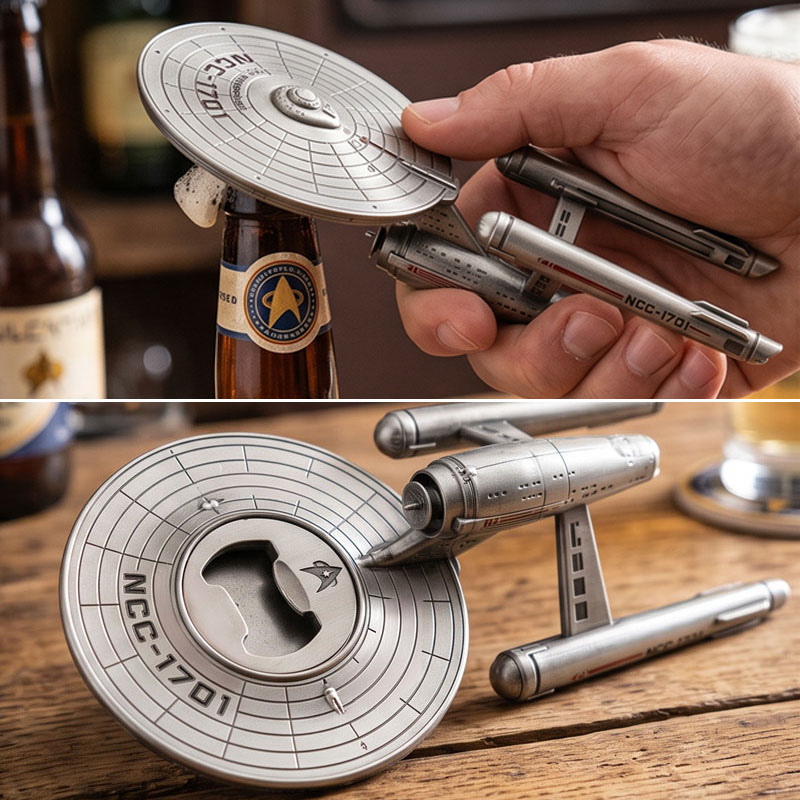 Star Trek USS Enterprise NCC-1701 Bottle Opener Collectible