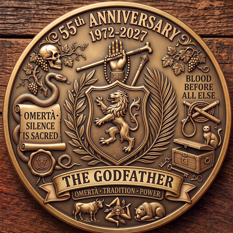 The Godfather 55th Anniversary Commemorative Coin