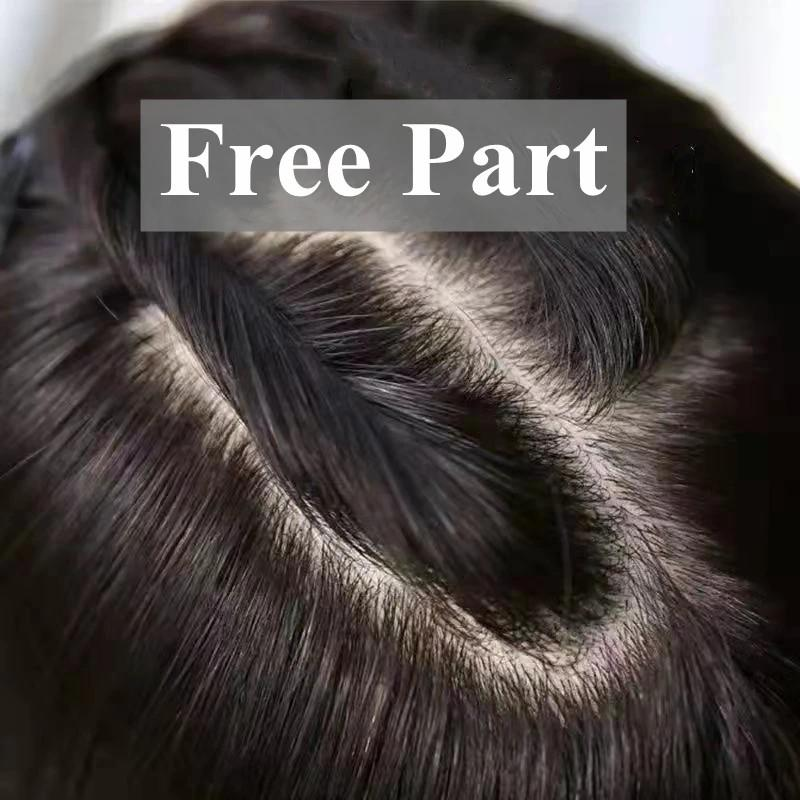 Natural Human Hair Topper | Straight Style丨Perm-able丨Silk & Lace Base | 9'' * 9'' Base丨 Give You a Brand New Look