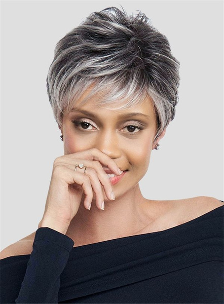 HOT SALEš„ SHORT NATURAL HAIR TOPPERS With Bangs