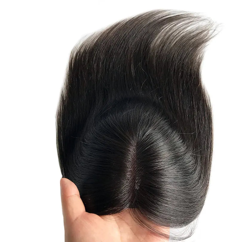 Womens Hair Topper with Clips  Hair Toppers for Thin Hair WomenColor Clip In One Piece Hair Extensions