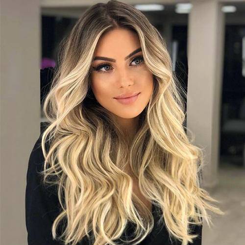 【HOT SALE】Ocean Wave Long hair topper | Natural and soft hair | 12-24 inch | 27 colors | Breathable Silk Base | Natural seamlike human scalp