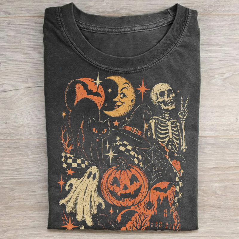 Retro Halloween T-shirt