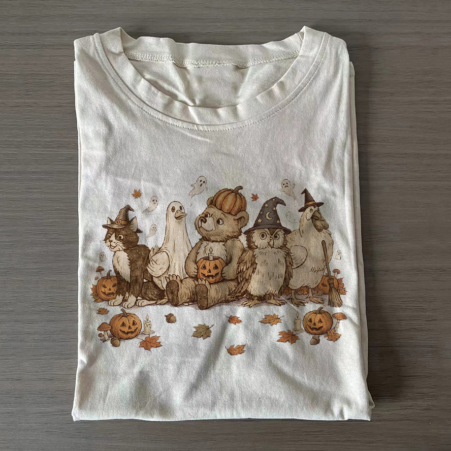 Vintage 90s Halloween Bear T-shirt