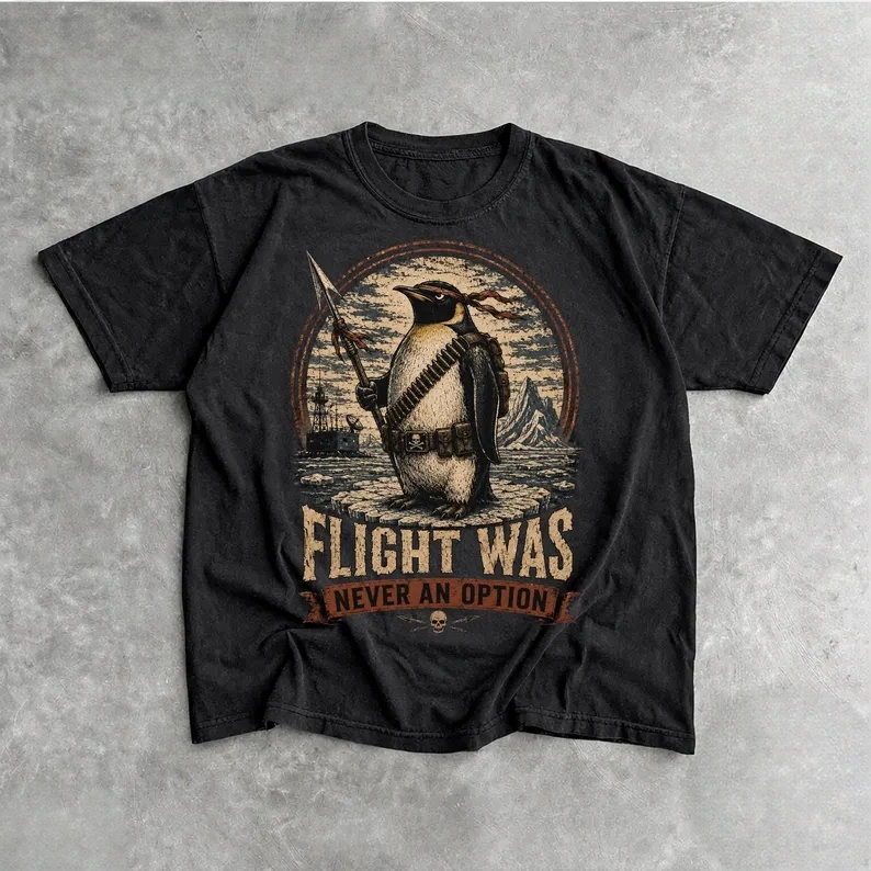 Flight Was Never An Option Graphic T-Shirt