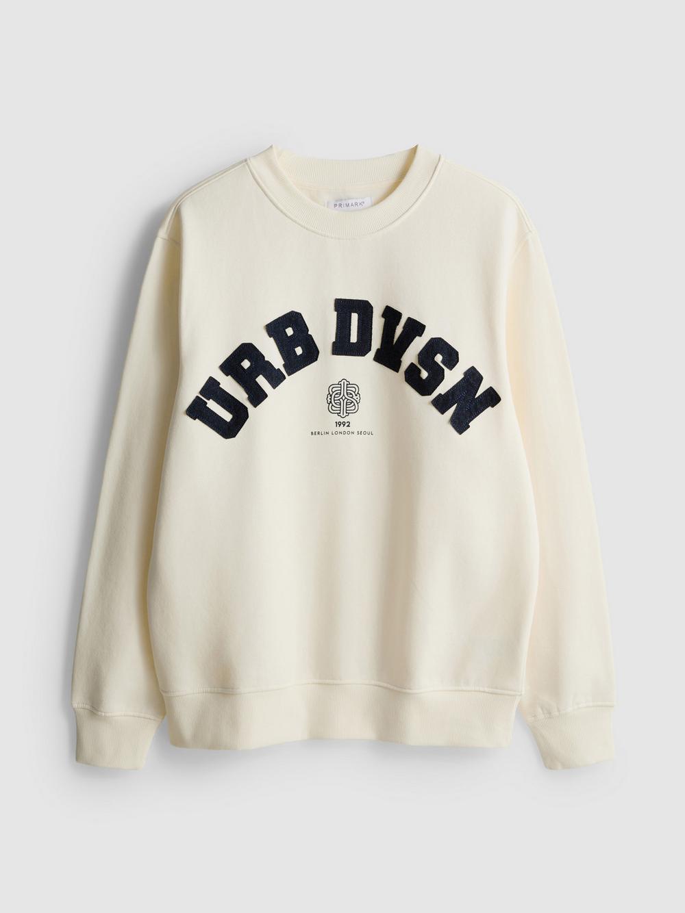 Varsity Graphic Sweatshirt - Ivory