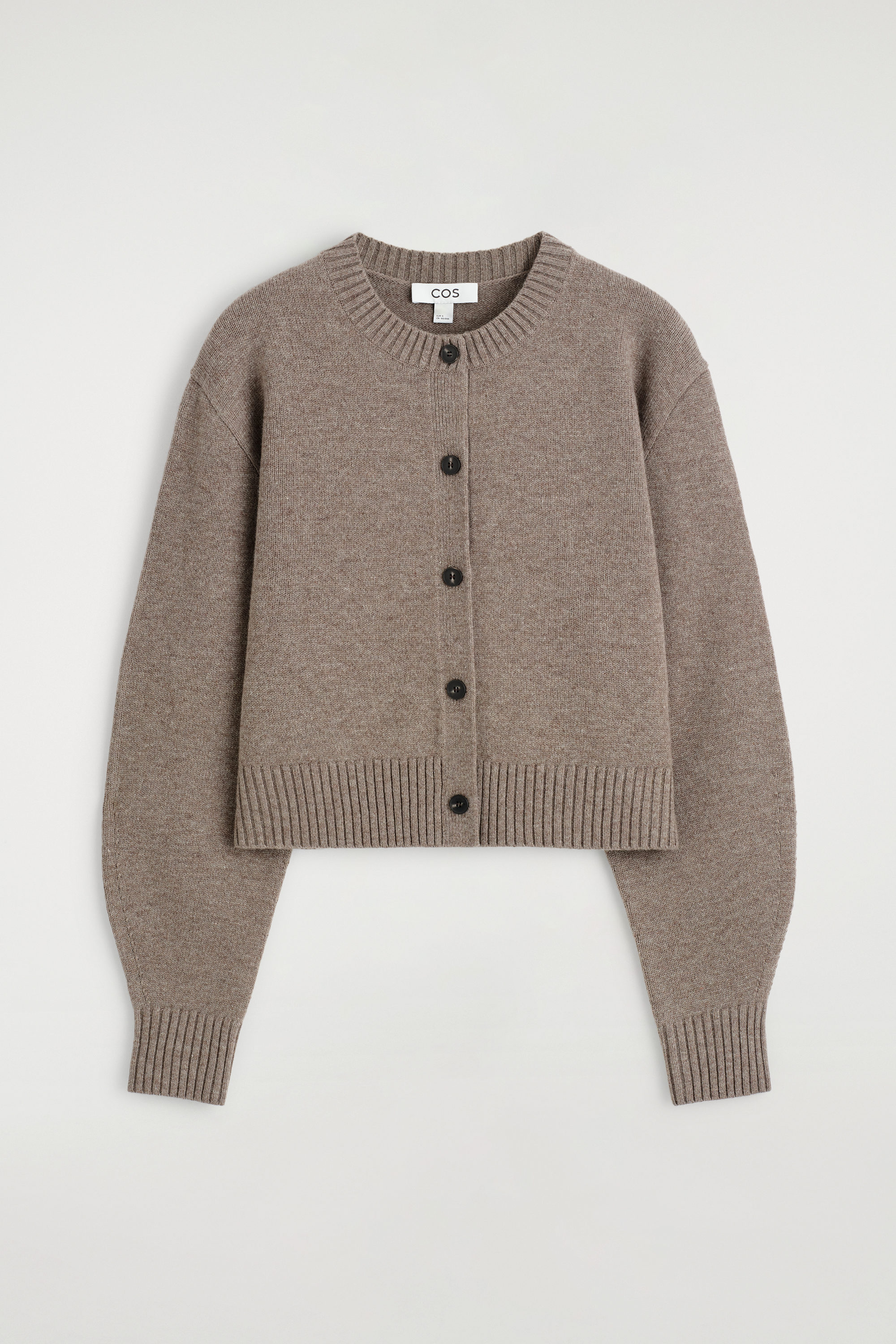 MERINO WOOL SWEATER - BEIGE MÉLANGE