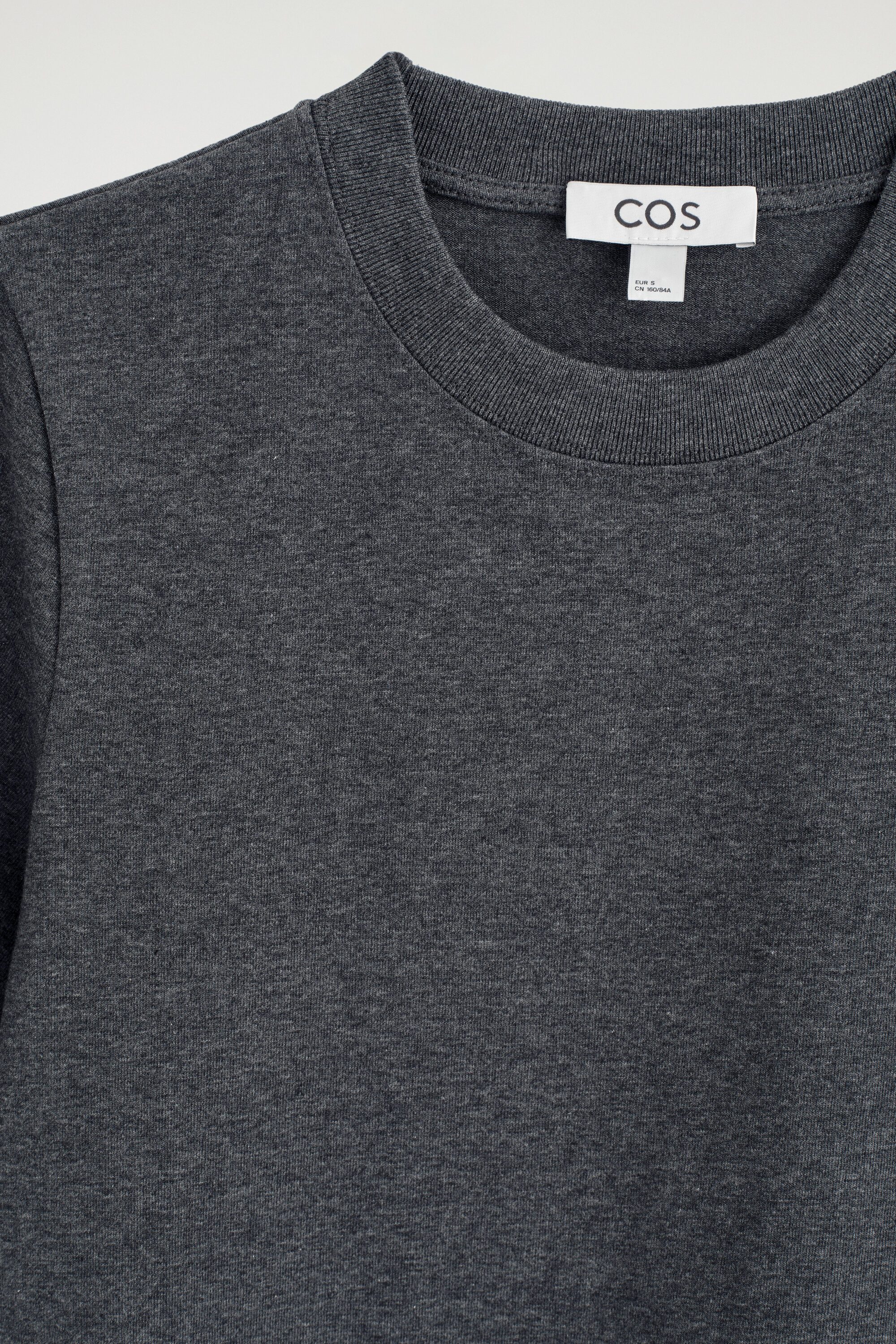 CLEAN CUT T-SHIRT - DARK-GRAY MÉLANGE