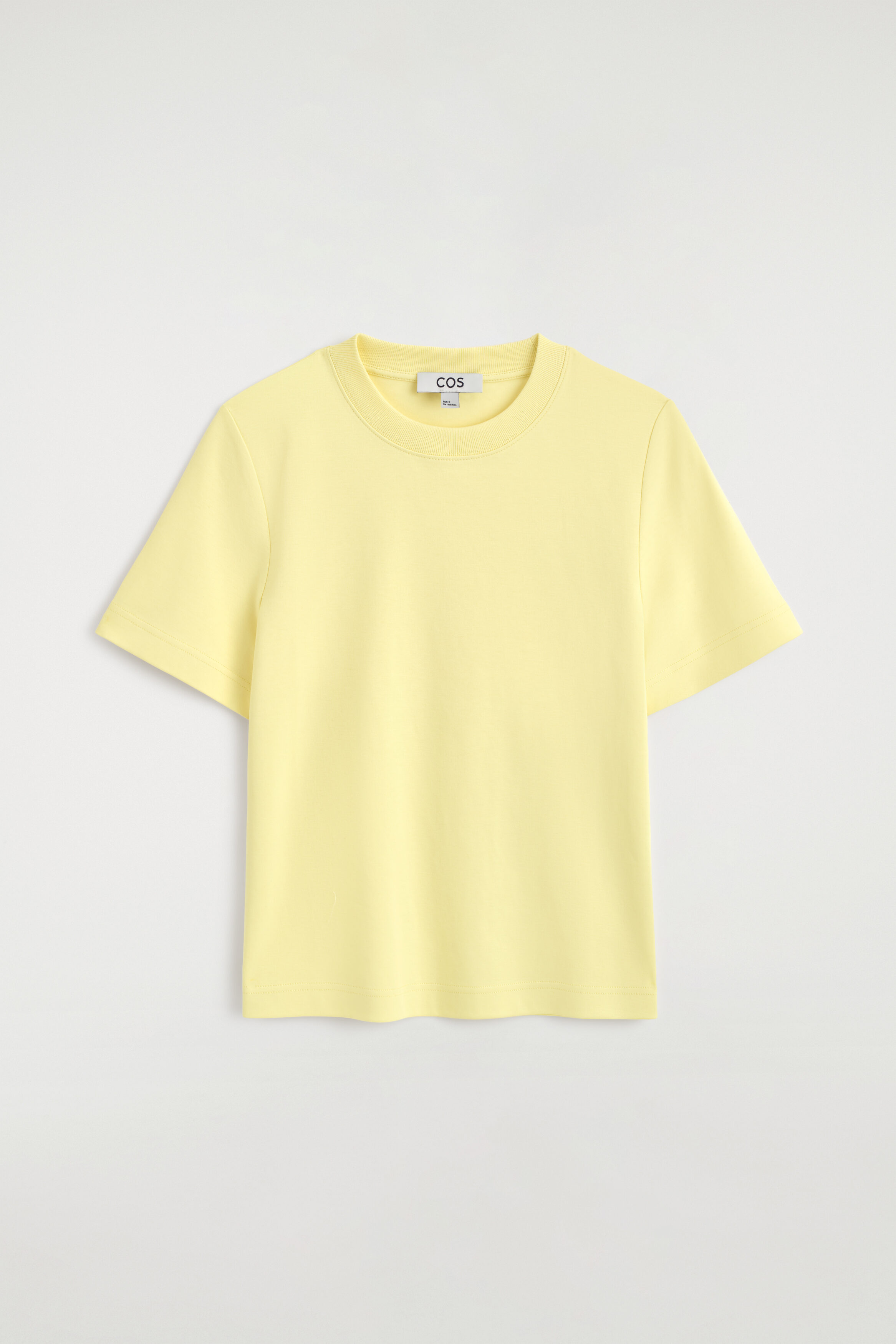 CLEAN CUT T-SHIRT - YELLOW