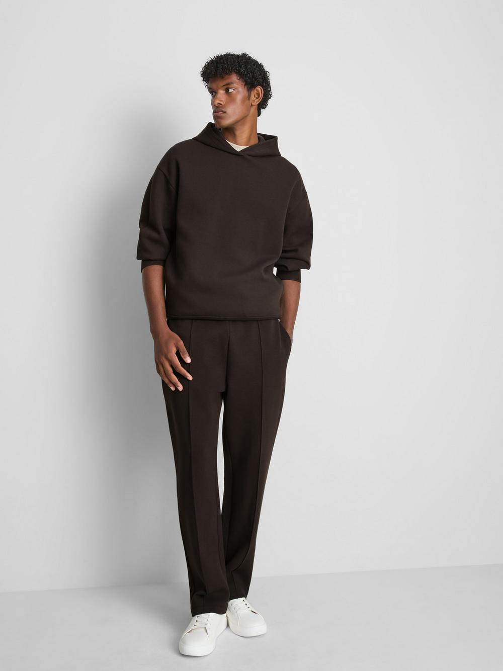 The Edit Hoodie - Dark Brown