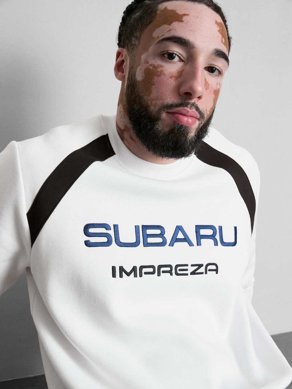 Subaru Impreza Sweatshirt - White