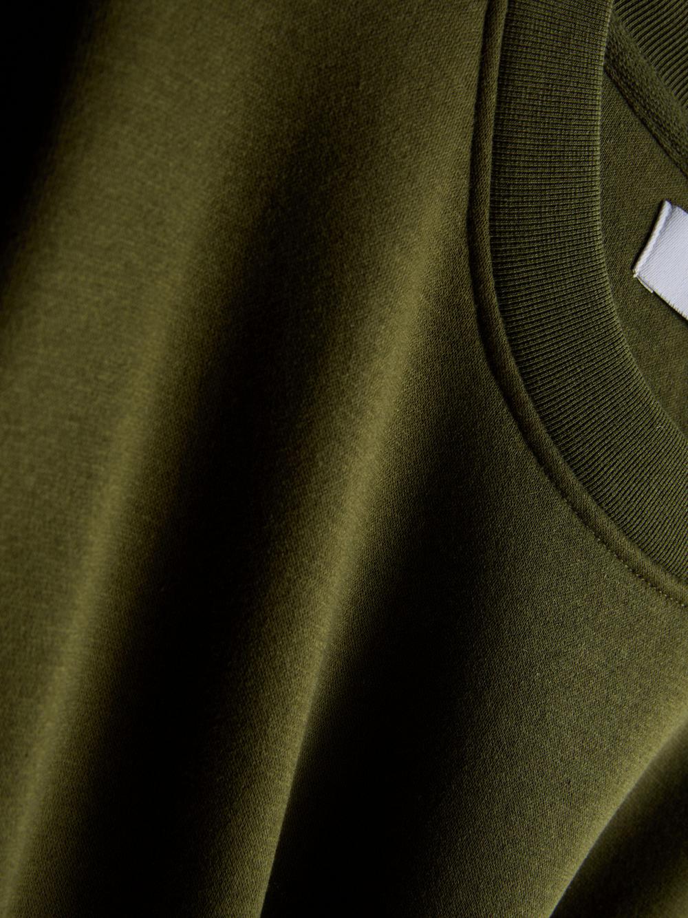 Regular Fit Sweatshirt - Olive
