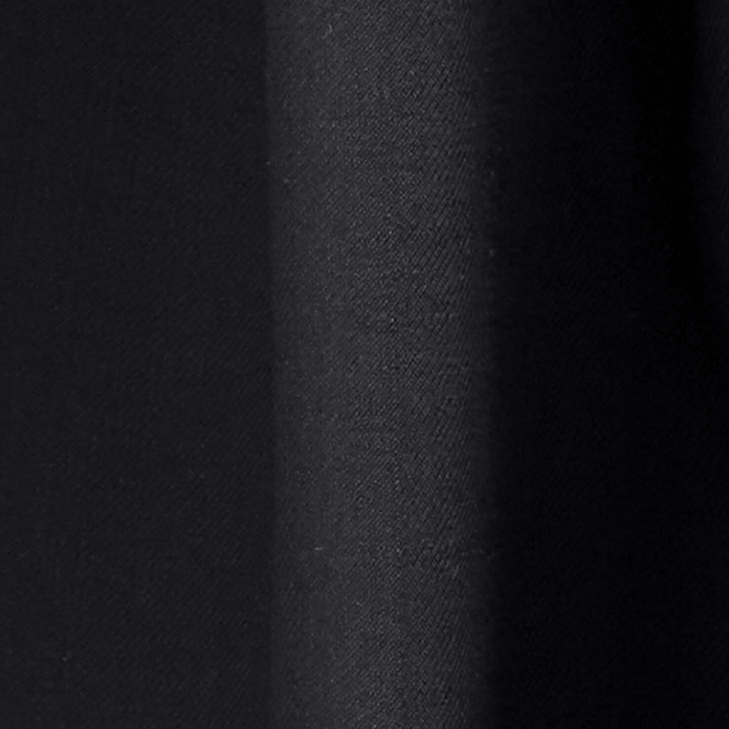 PLEATED WOOL-BLEND CULOTTES - BLACK