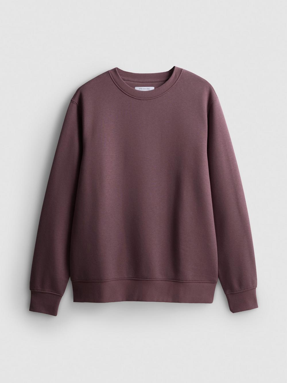 Regular Fit Sweatshirt - Plum