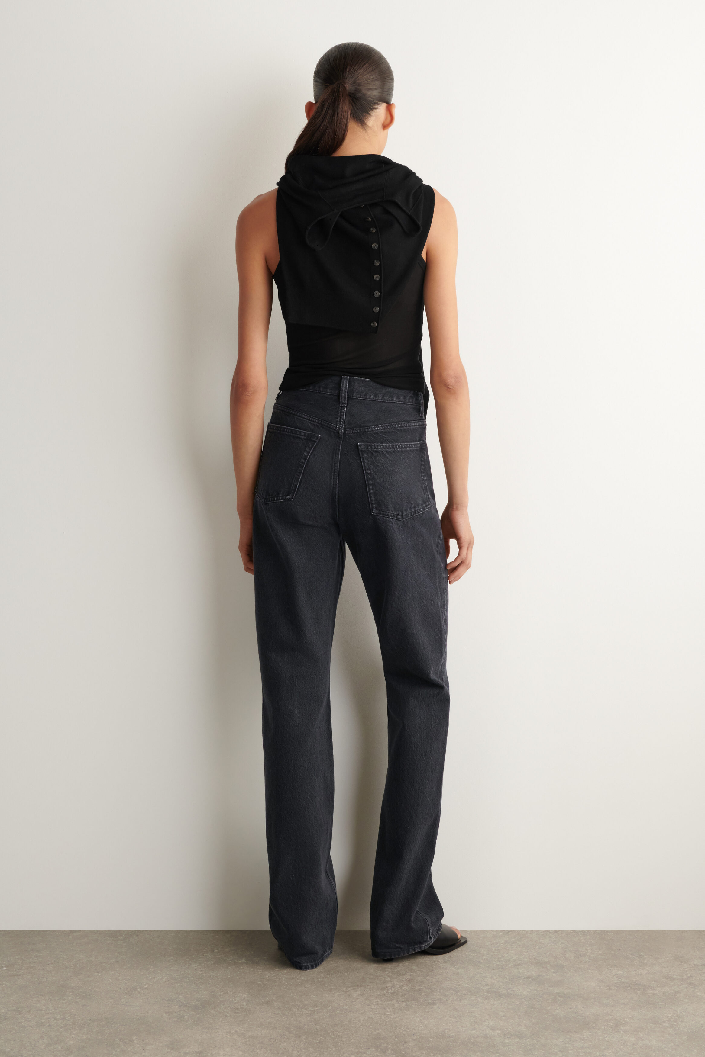 VALLEY BOOTCUT JEANS - BLACK
