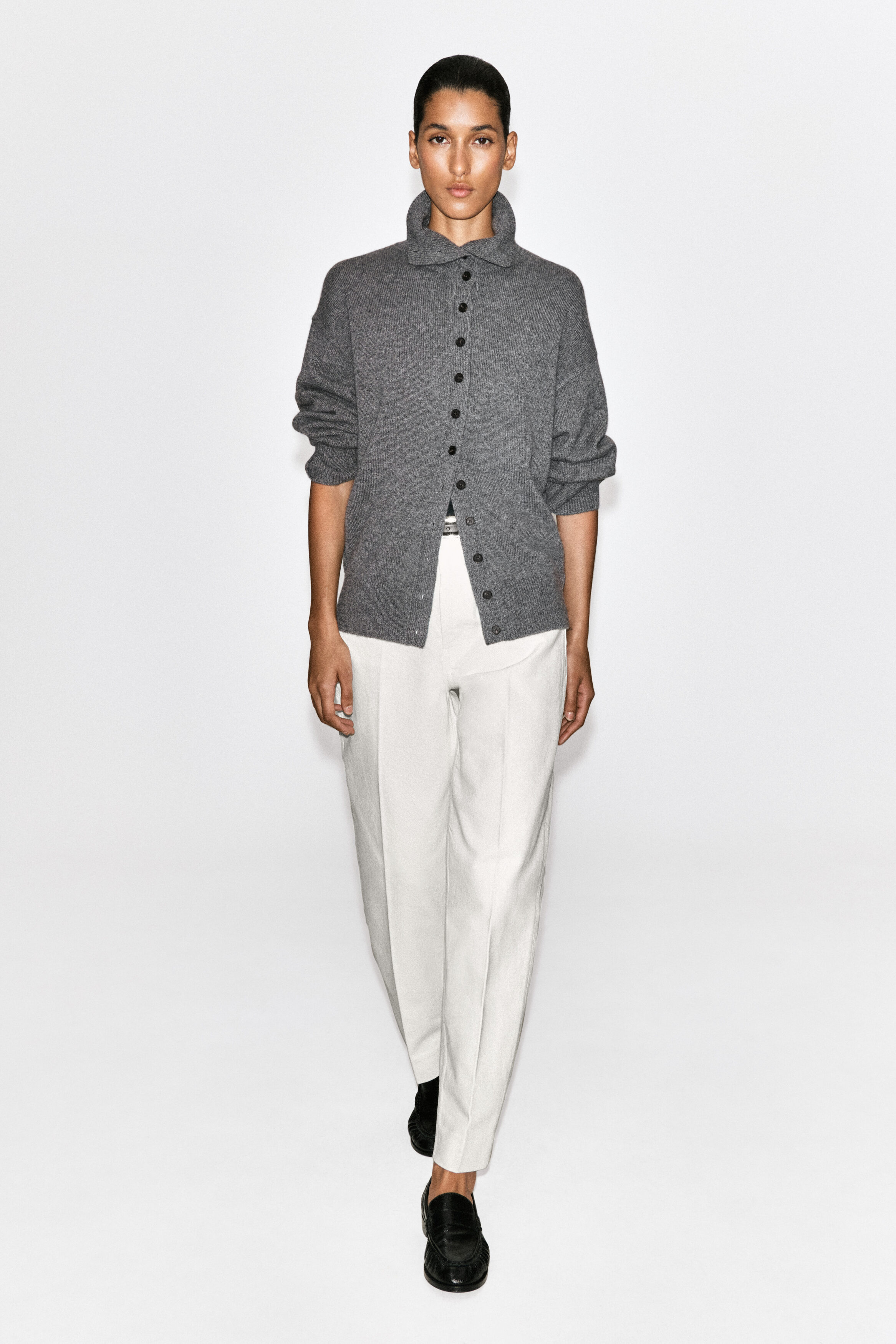 UMBRA TAPERED JEANS - WHITE