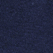 SLIM KNITTED SILK POLO SHIRT - BLUE