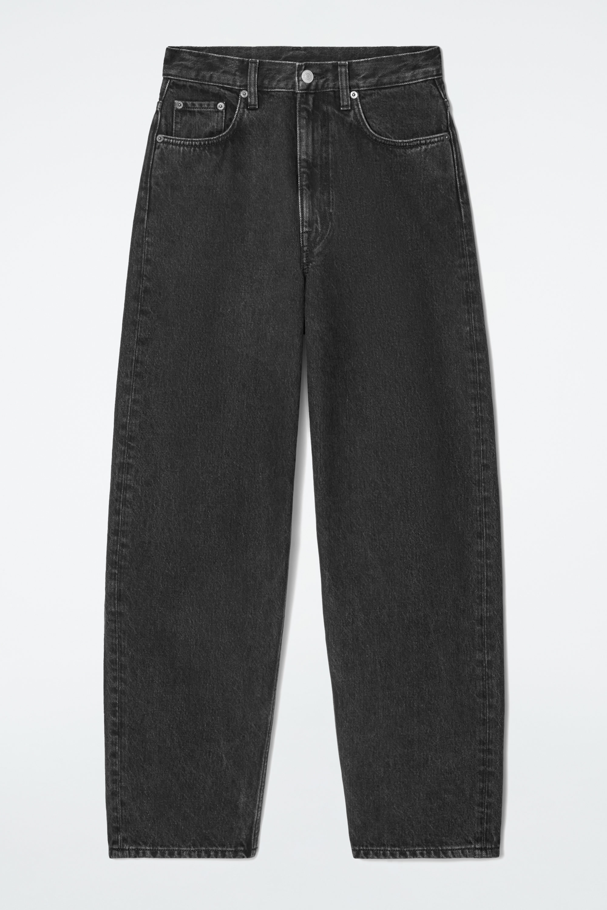 BAY BARREL-LEG JEANS - BLACK