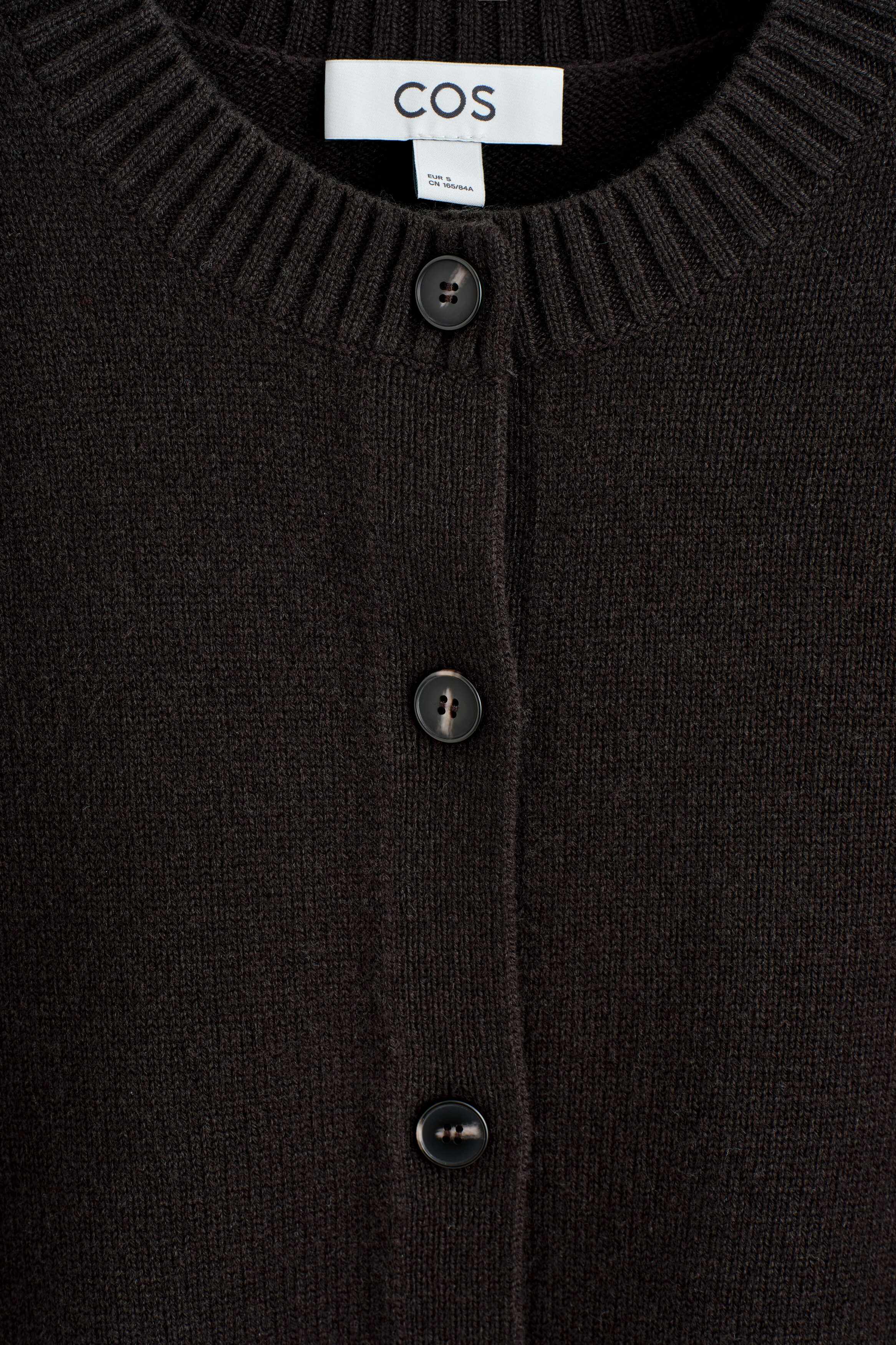 MERINO WOOL SWEATER - BROWN