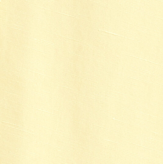 PLEATED COTTON-LINEN MAXI DRESS - YELLOW