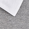 CONTRAST-COLLAR JERSEY POLO SHIRT - GRAY MÉLANGE