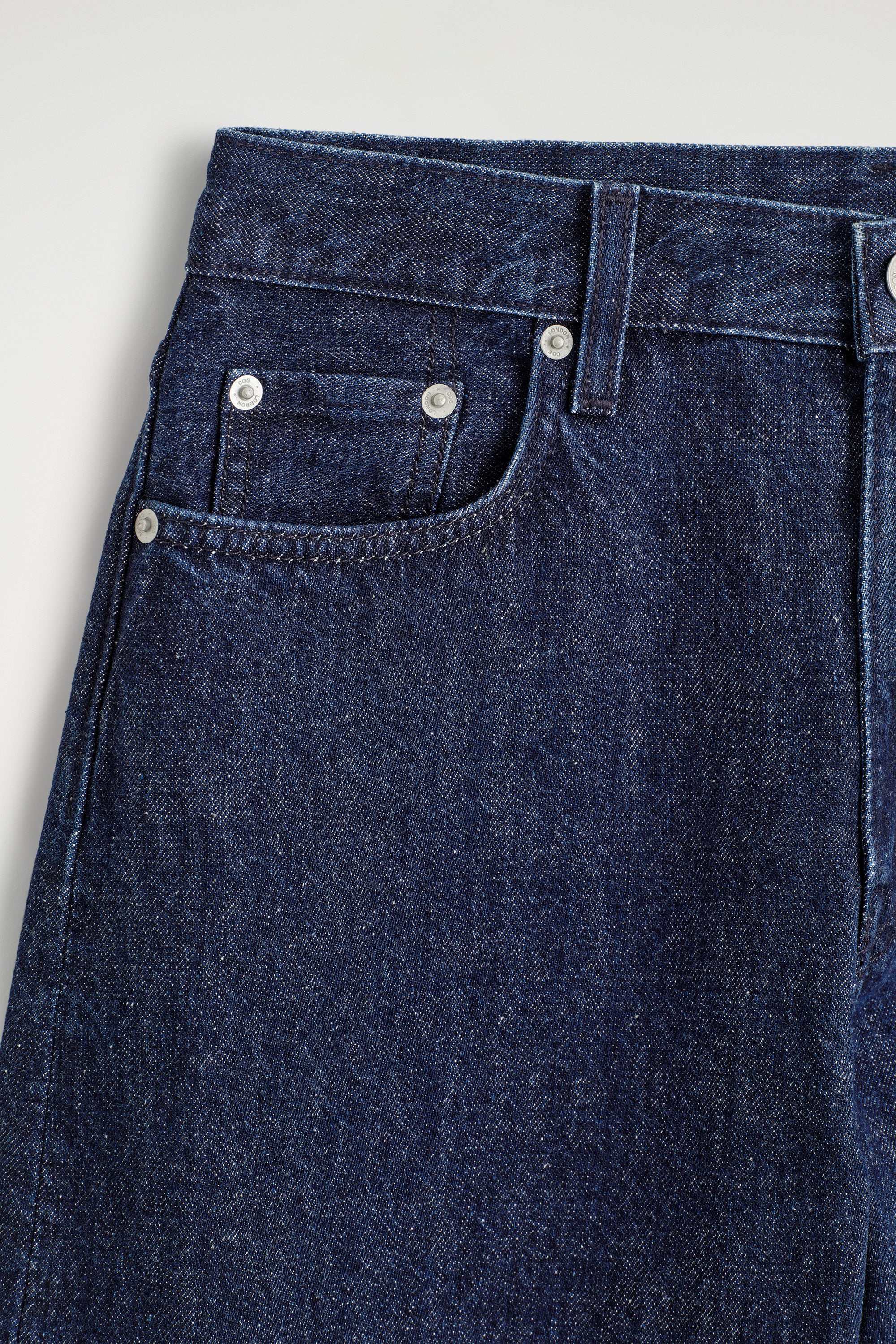 BAY BARREL-LEG JEANS - DARK BLUE