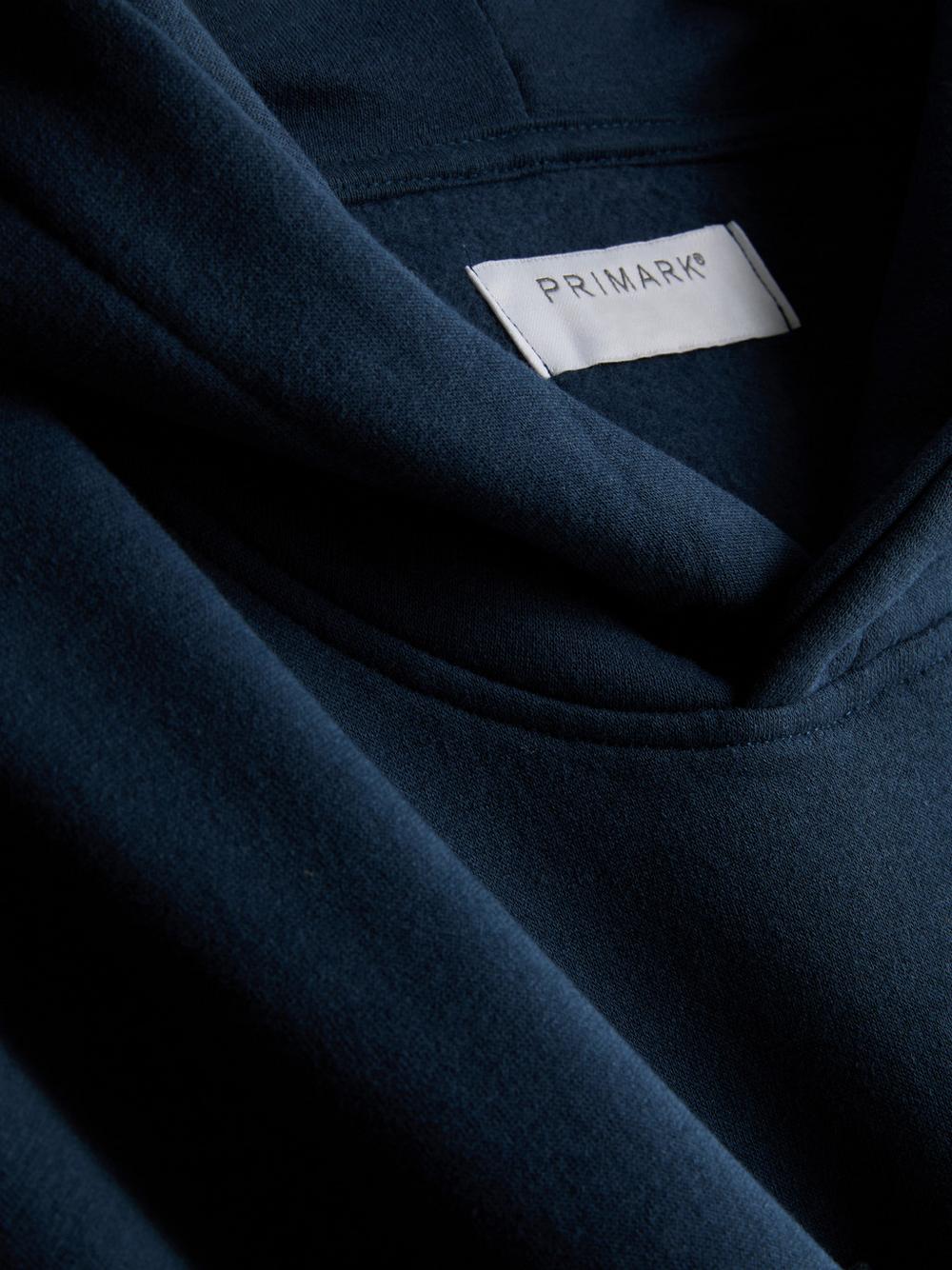 Cotton-Blend East Wood Hoodie - Navy