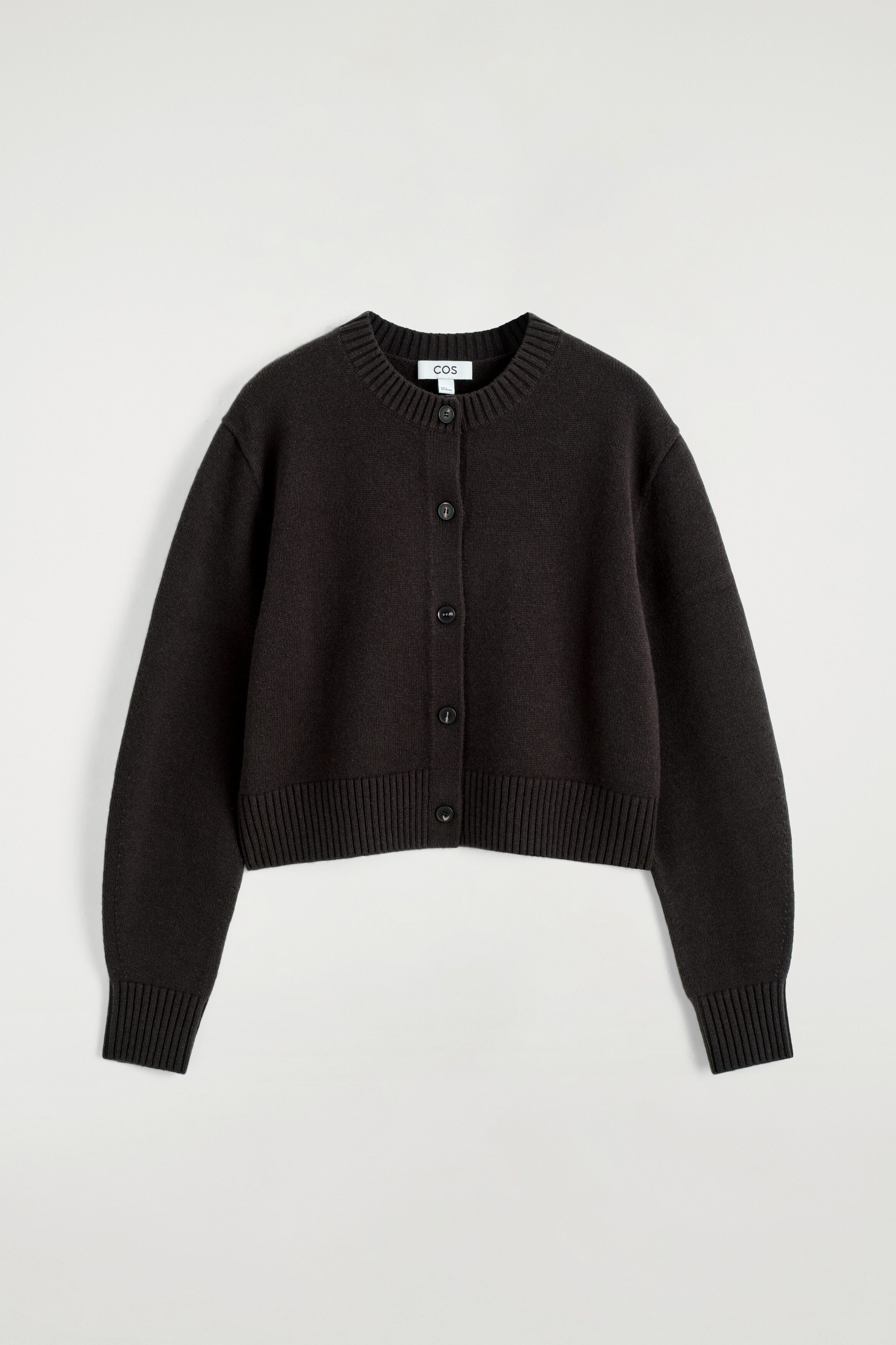 MERINO WOOL SWEATER - BROWN