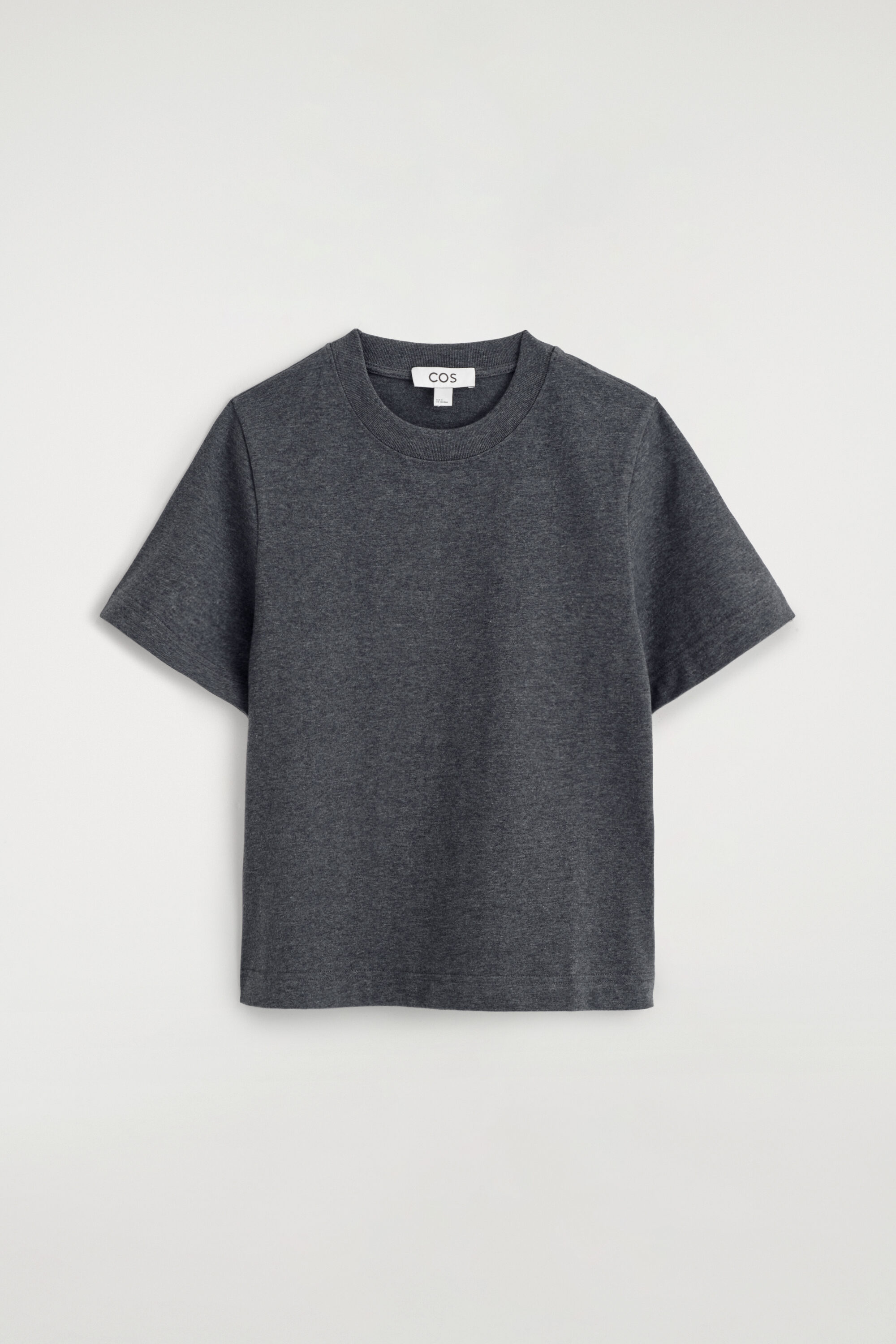 CLEAN CUT T-SHIRT - DARK-GRAY MÉLANGE
