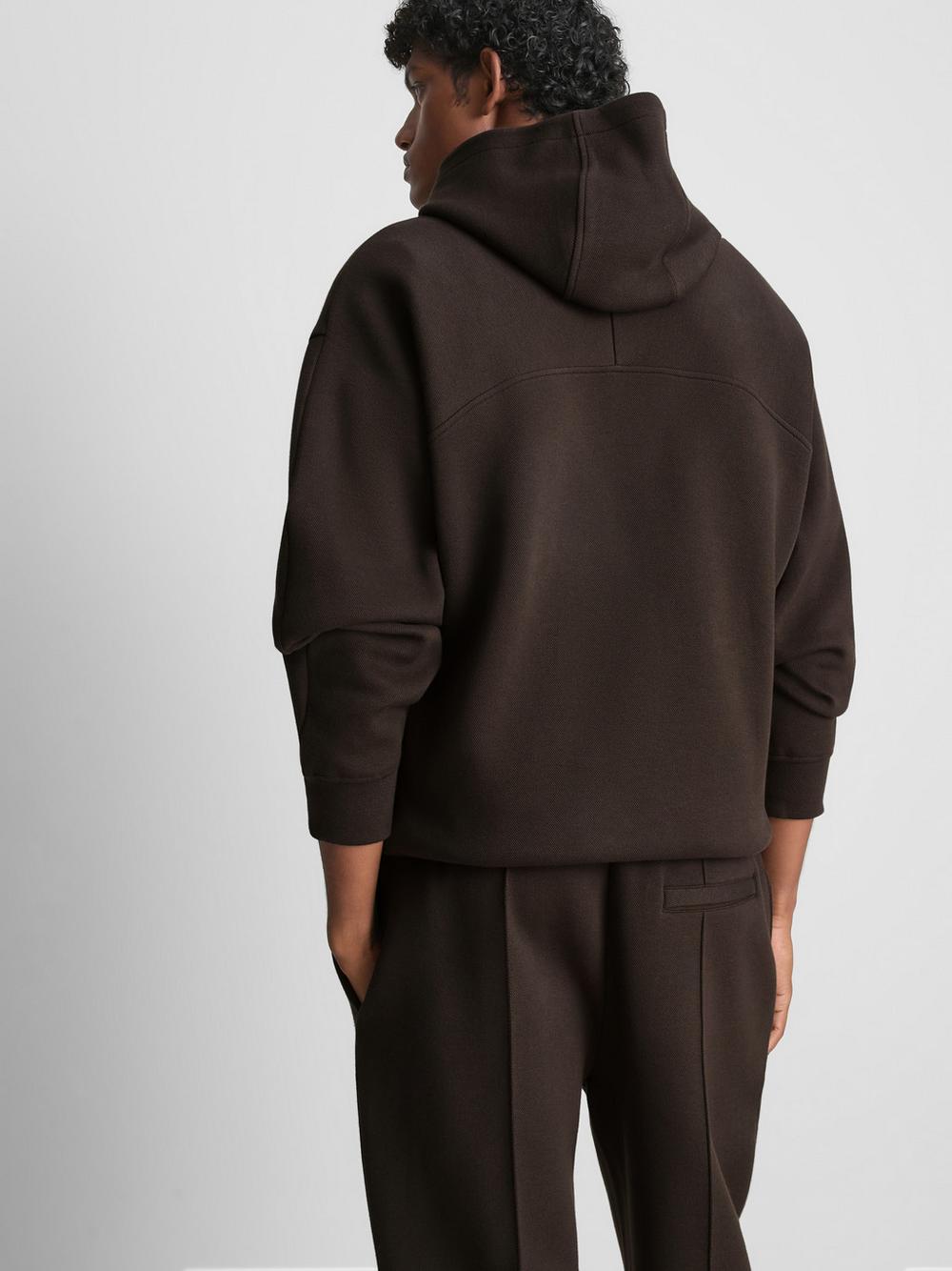 The Edit Hoodie - Dark Brown