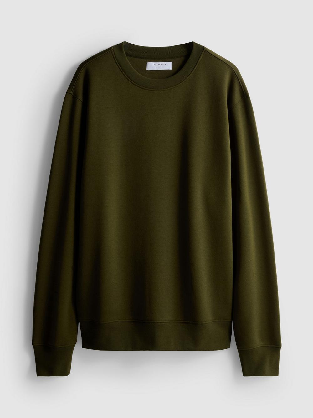 Regular Fit Sweatshirt - Olive
