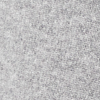 SEAMLESS CASHMERE POLO SHIRT - GRAY MÉLANGE
