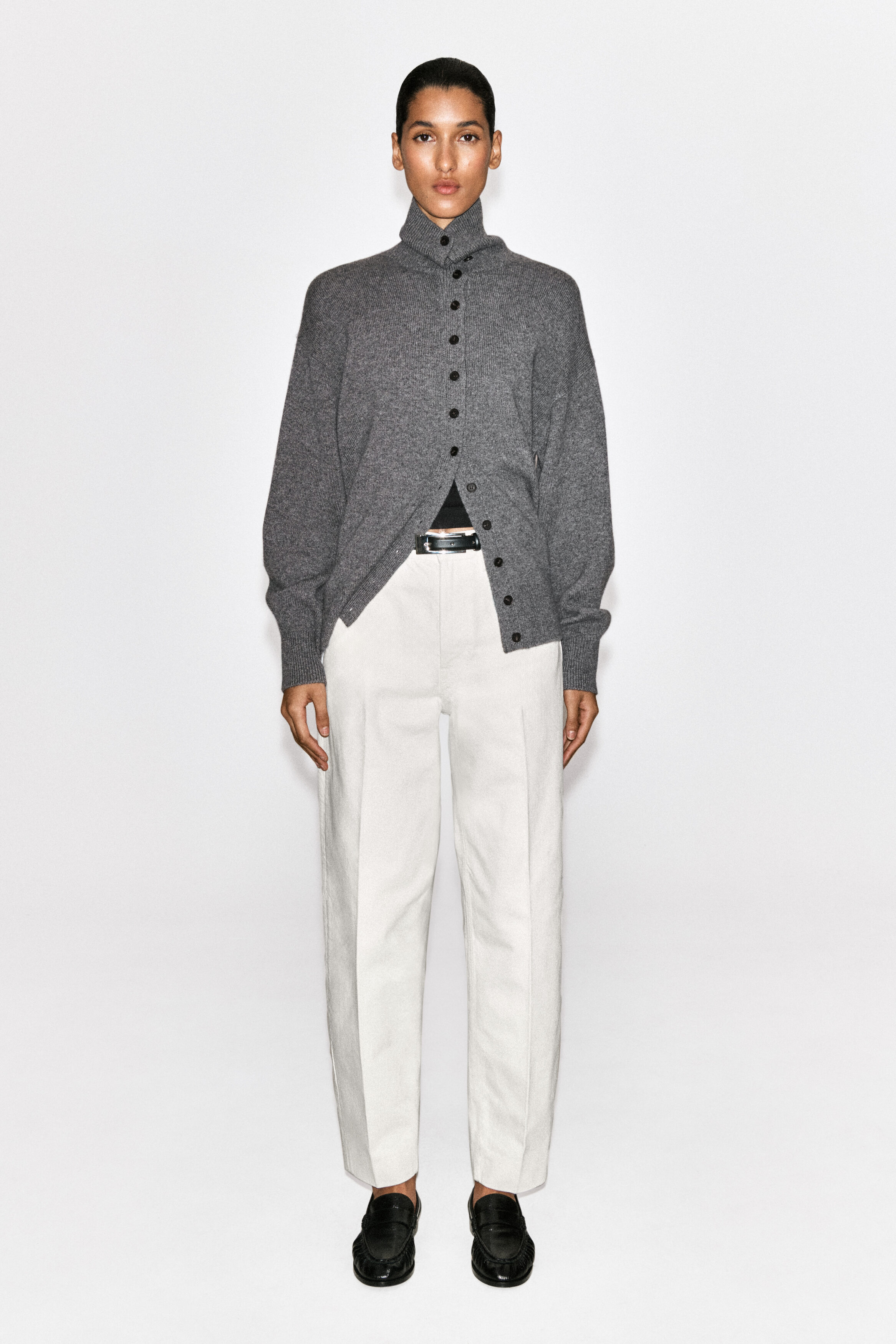 UMBRA TAPERED JEANS - WHITE