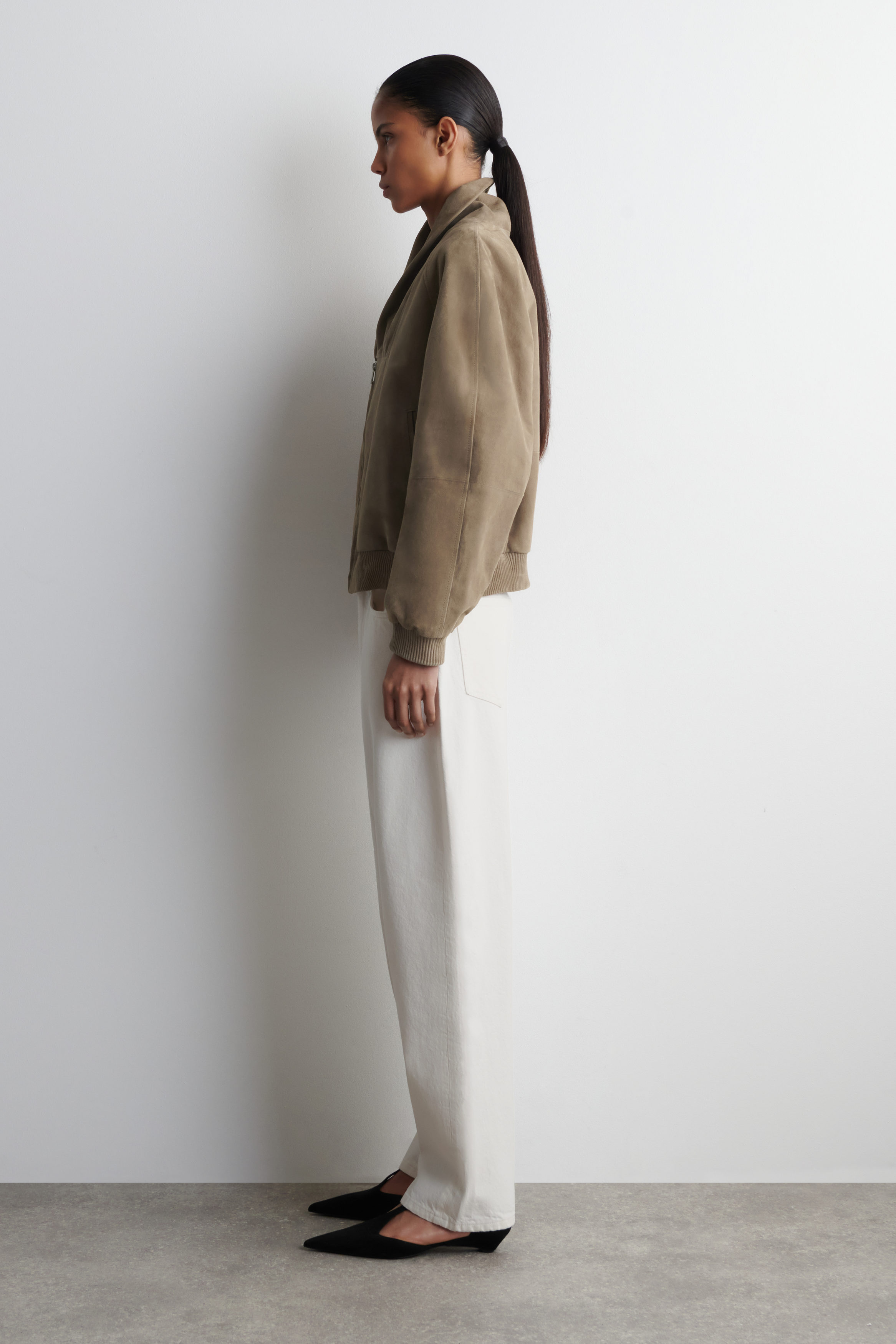 BAY BARREL-LEG JEANS - WHITE