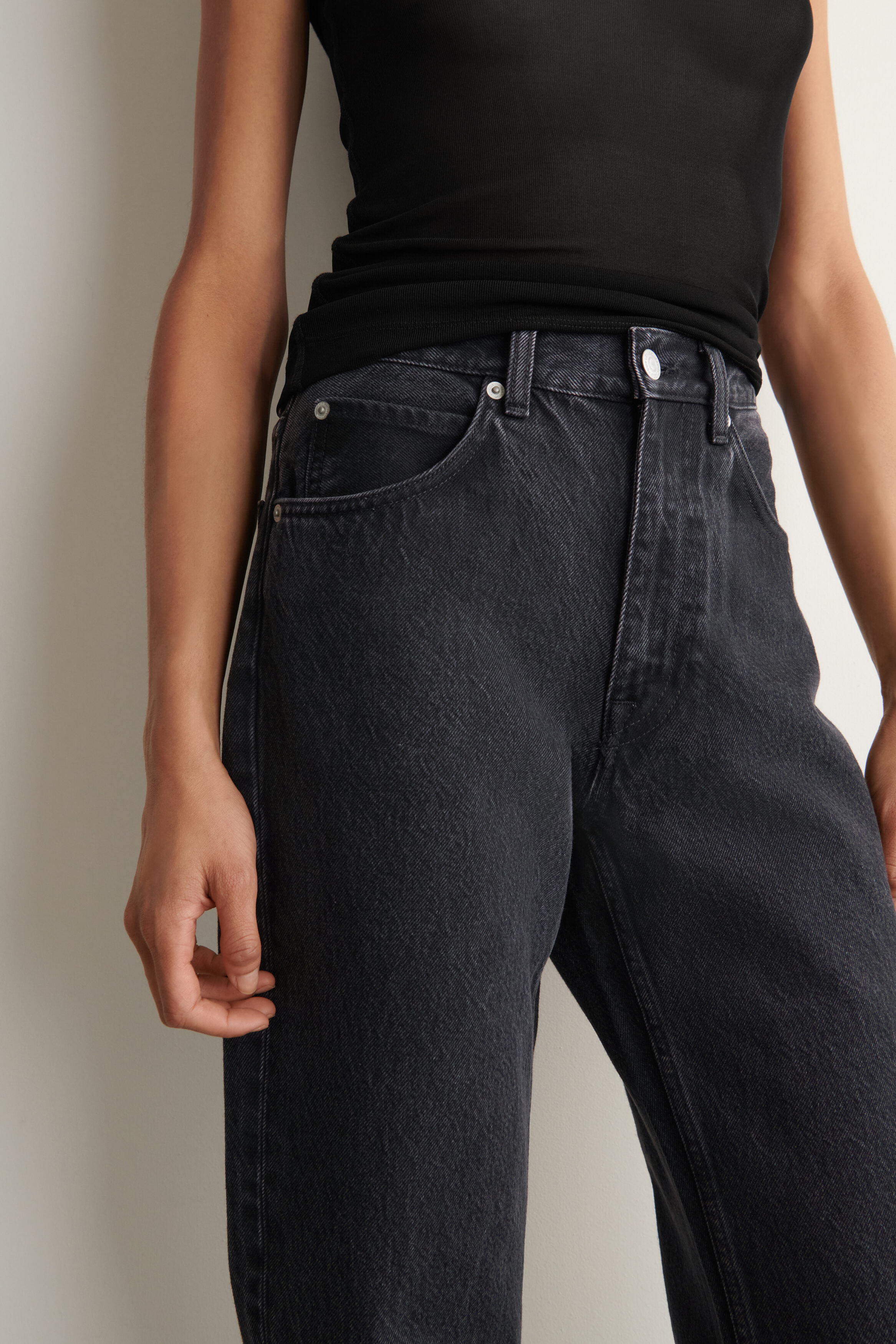 VALLEY BOOTCUT JEANS - BLACK