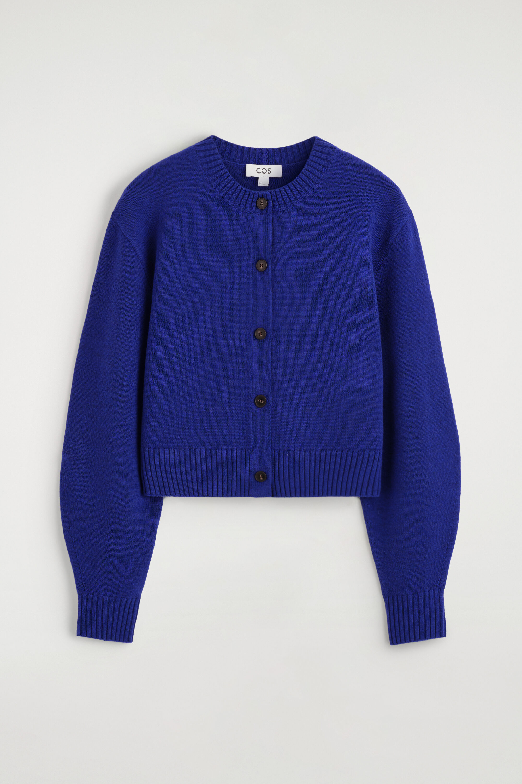 MERINO WOOL SWEATER - COBALT BLUE