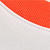 CLEAN CUT T-SHIRT - WHITE / ORANGE