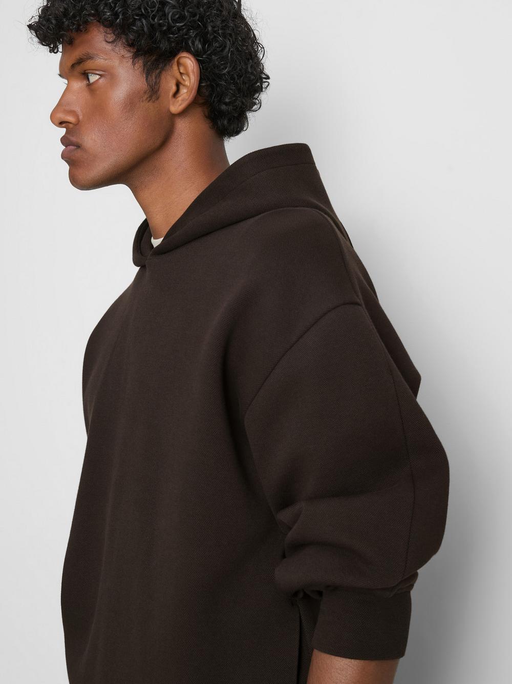 The Edit Hoodie - Dark Brown