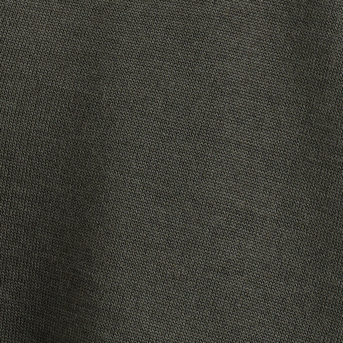 OPEN-COLLAR MERINO WOOL POLO SHIRT - KHAKI