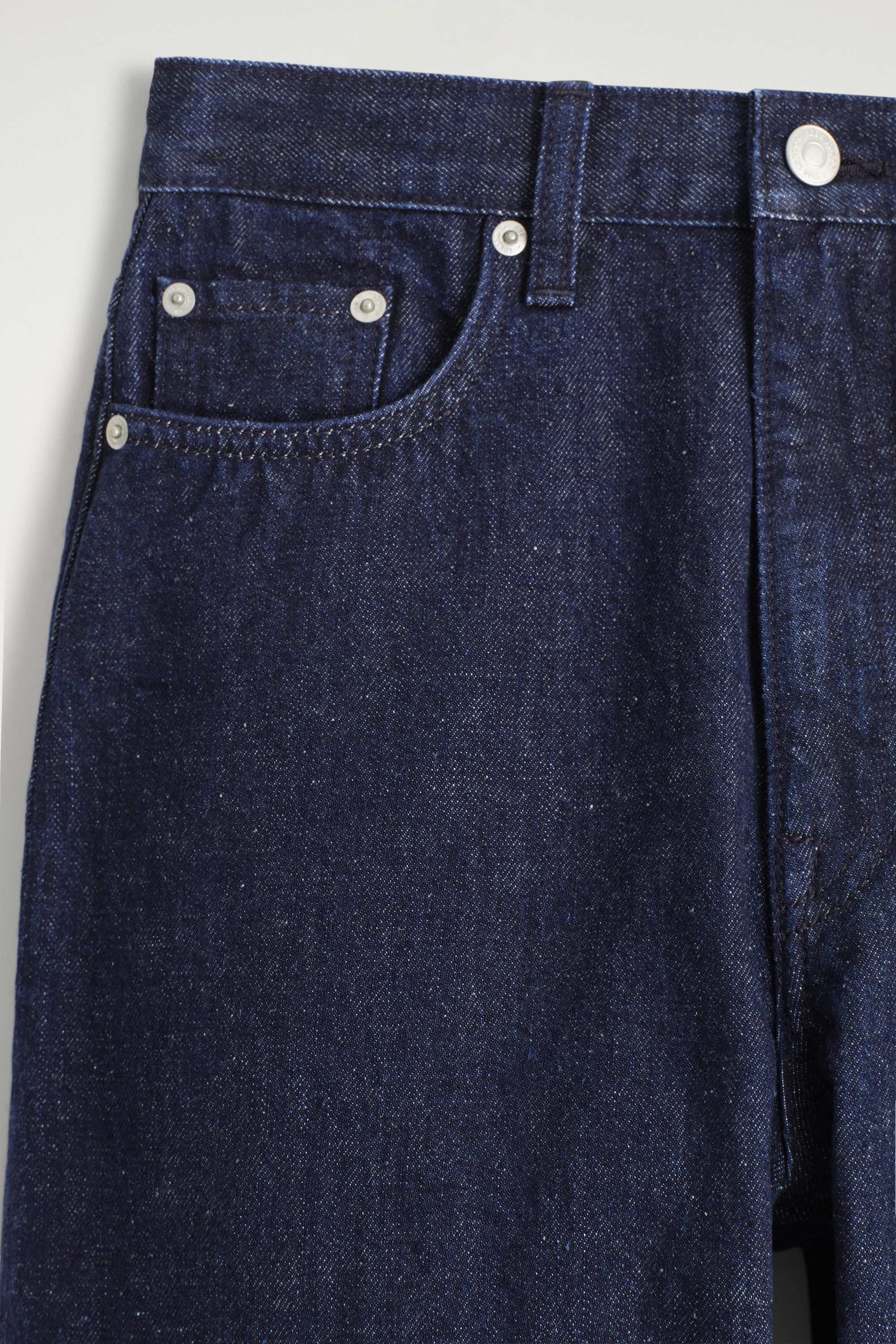 BAY BARREL-LEG JEANS - DARK BLUE