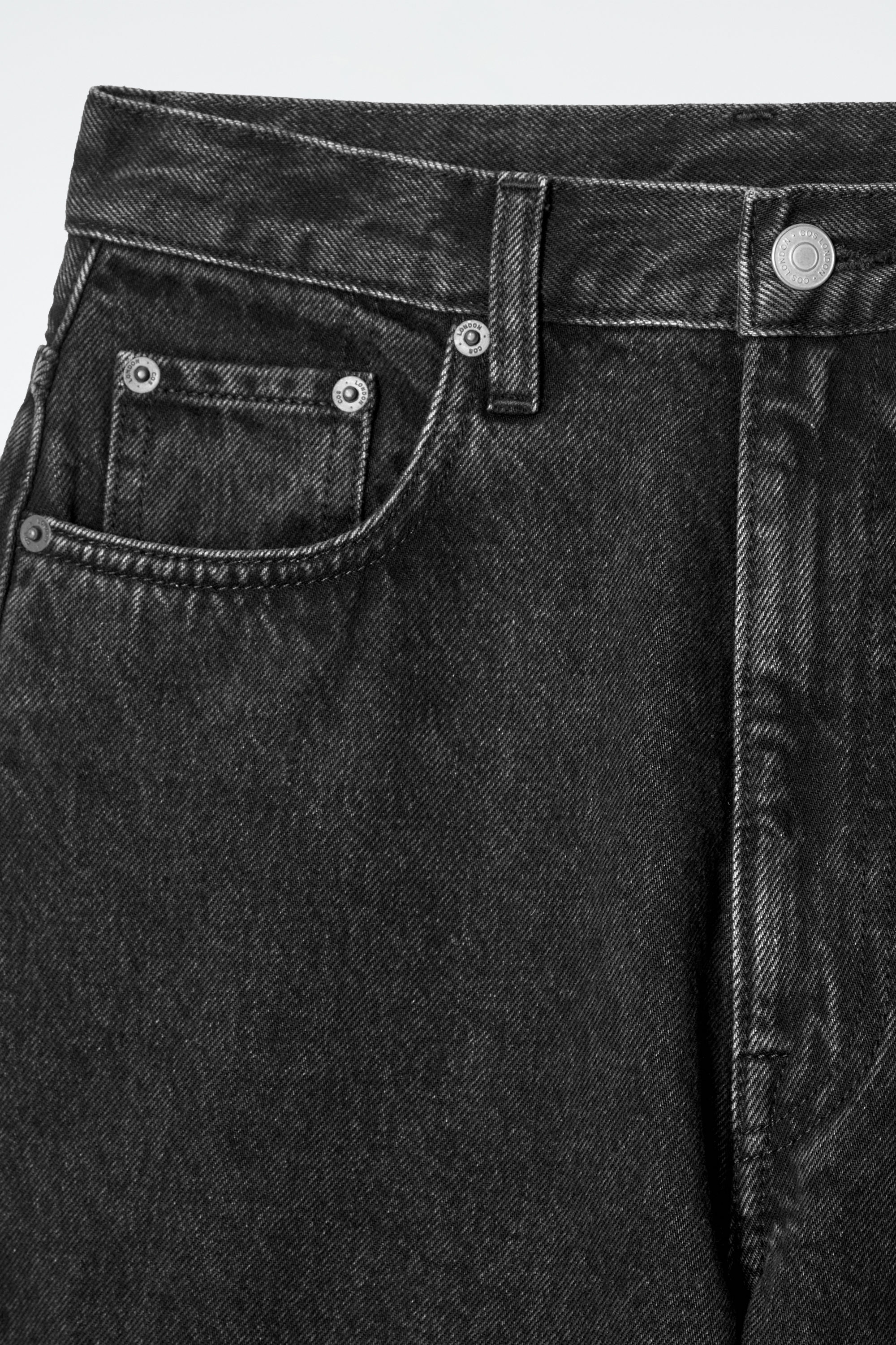 BAY BARREL-LEG JEANS - BLACK