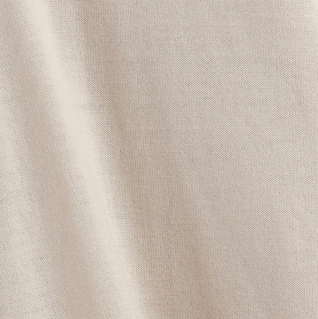 MERINO WOOL POLO SHIRT - ECRU