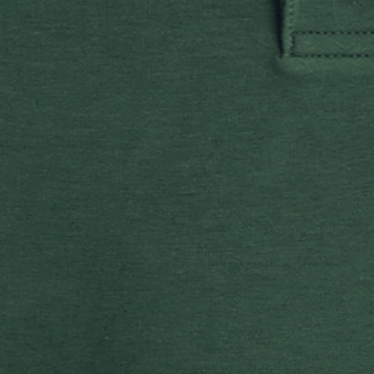 INTERLOCK COTTON POLO SHIRT - DARK GREEN