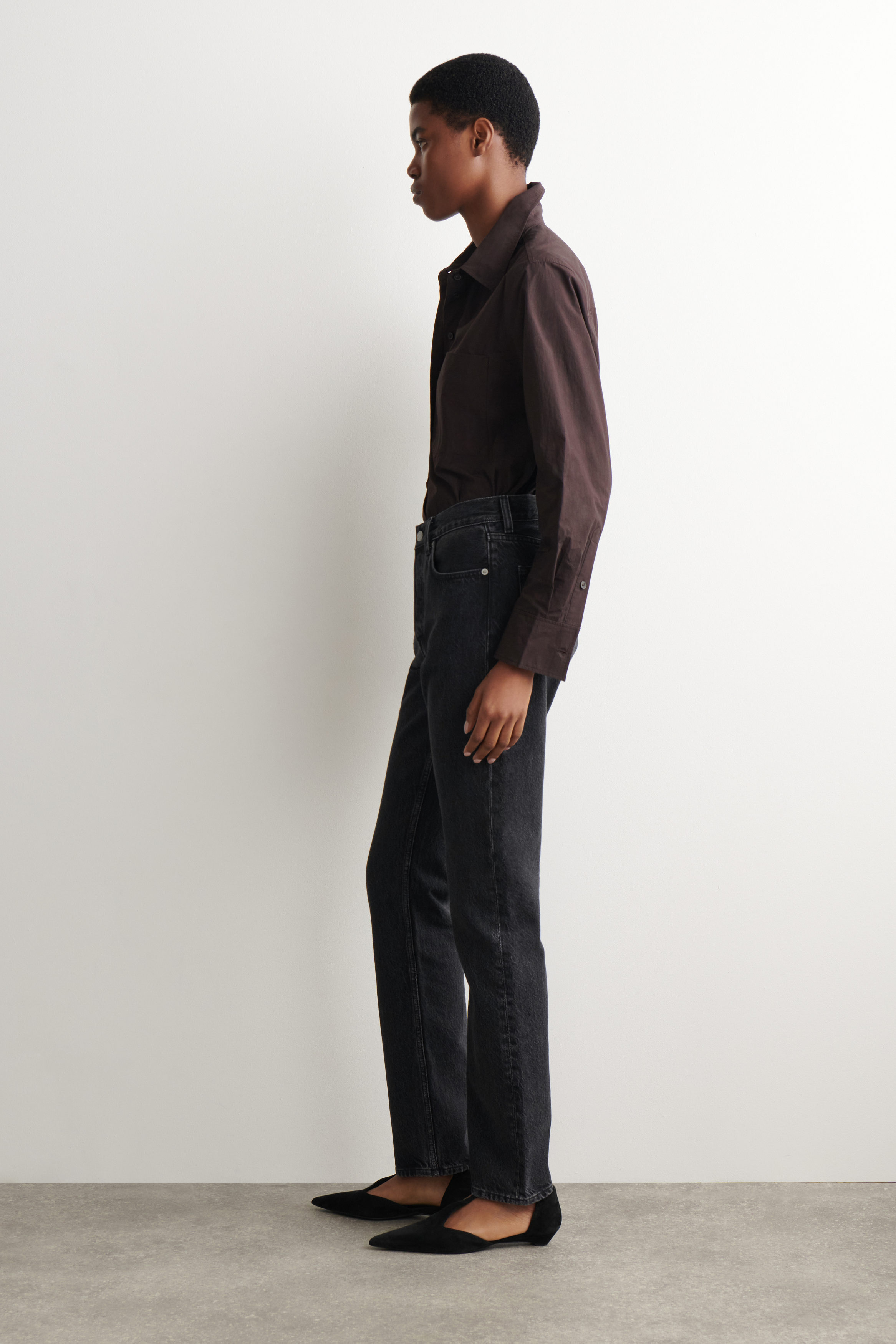 PIPELINE SLIM-LEG JEANS - BLACK